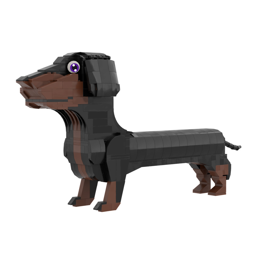 Gobricks MOC Germany Dachshund - Kids Education In Germany ulasan dan harga
