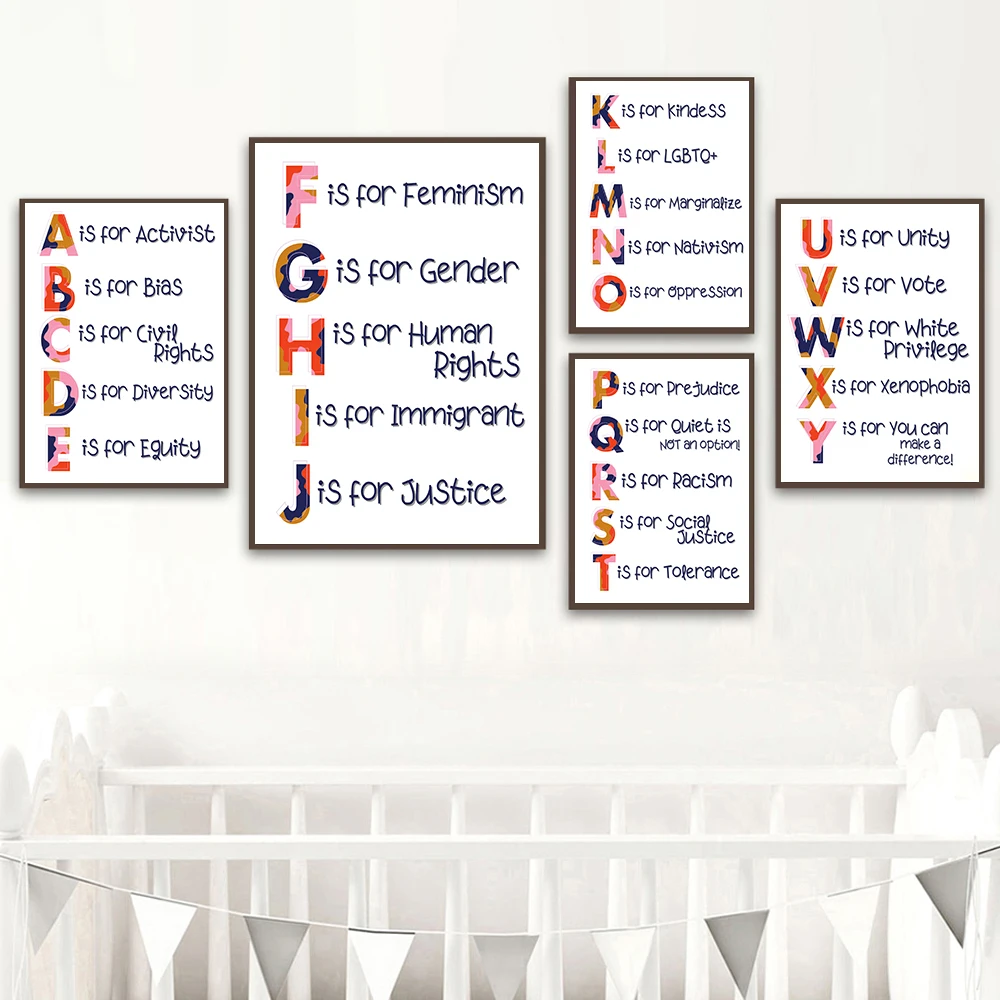 Nursery Alphabet Human Rights  - Kids Education Quotes ulasan dan harga