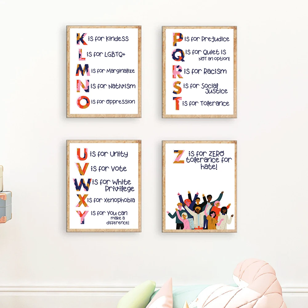 Nursery Alphabet Human Rights  - Kids Education Quotes ulasan dan harga