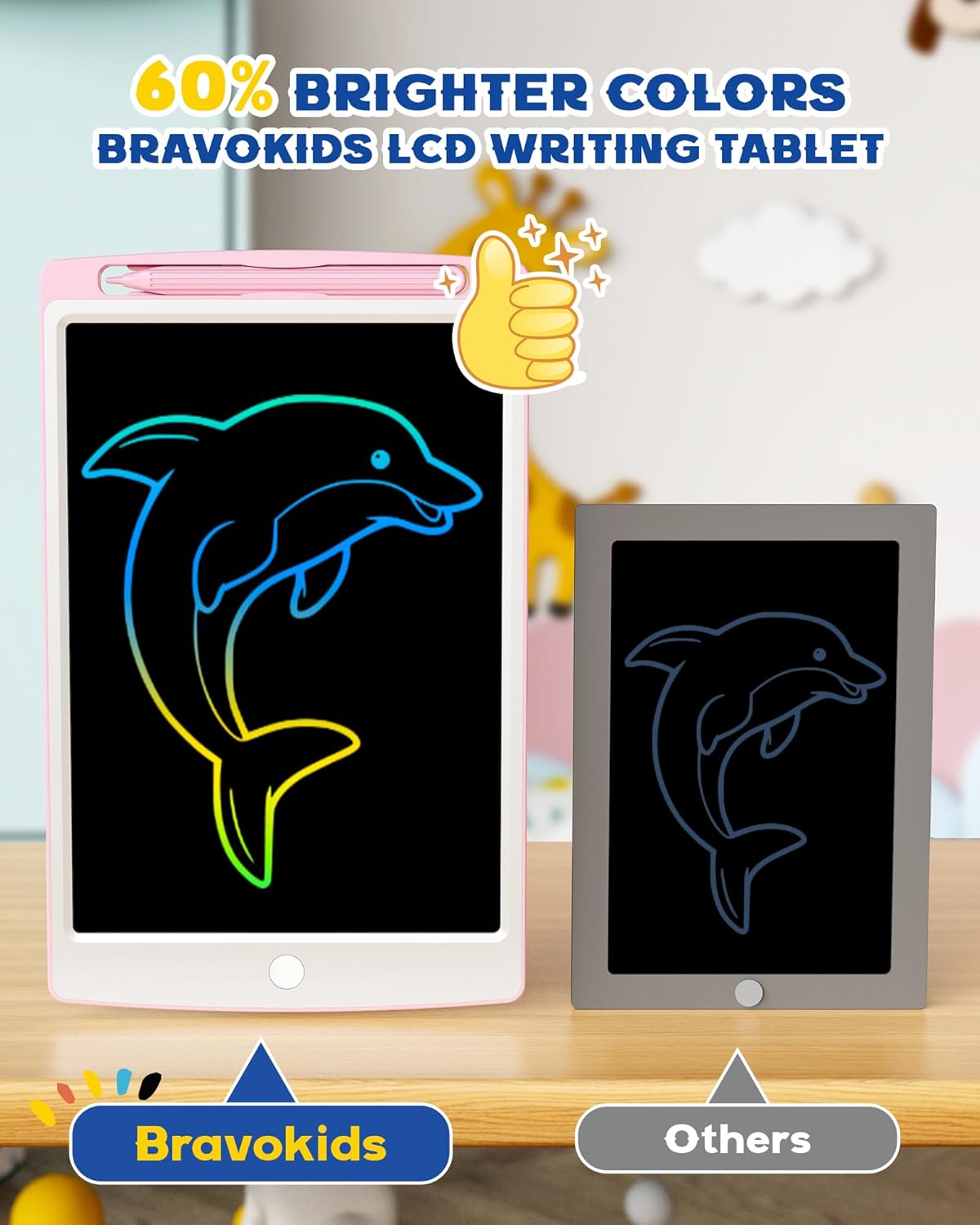 2 Pack LCD Writing Tablet for  - Kids Education Images ulasan dan harga