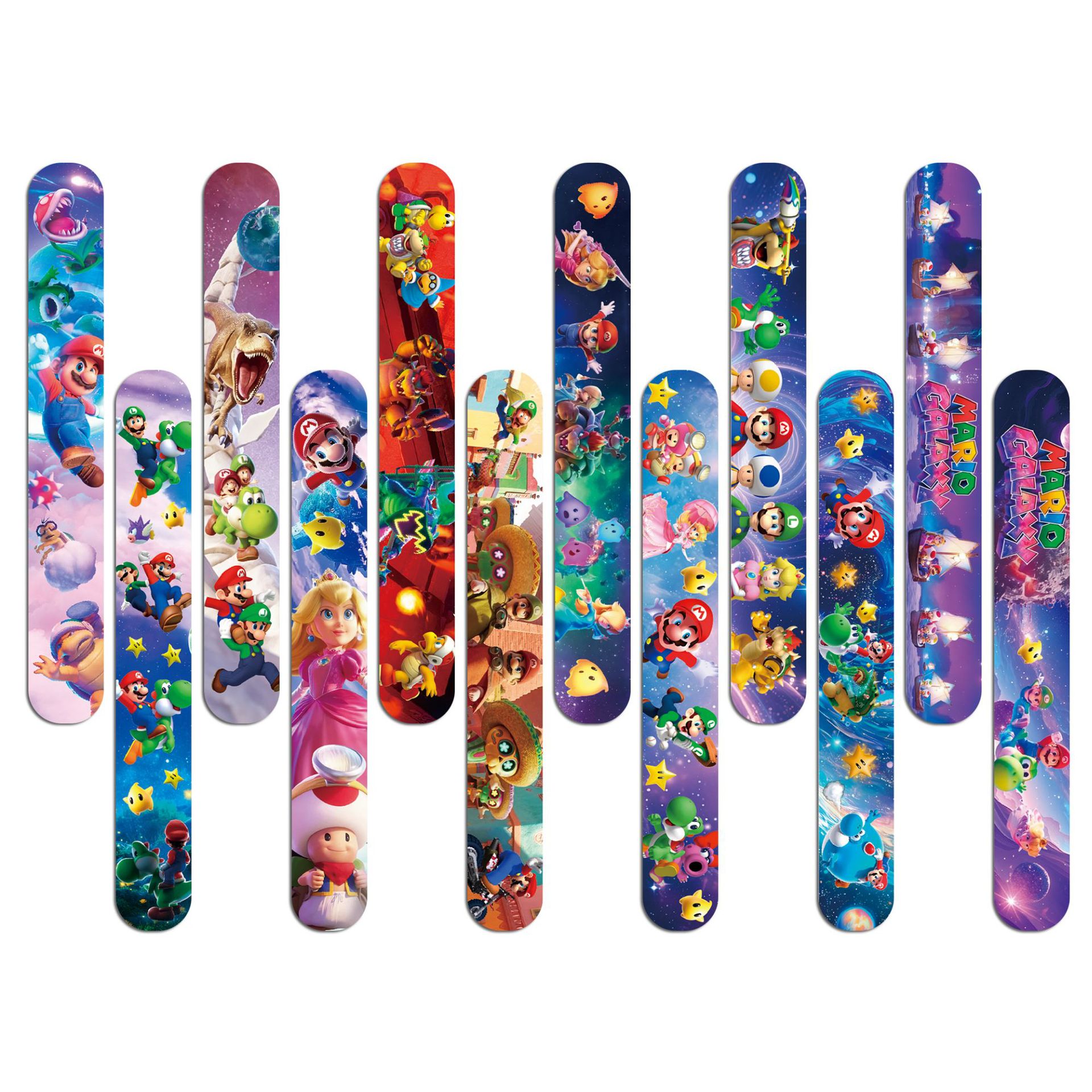 Super Mario PVC Slap Bracelets - Kids Education In Us ulasan dan harga