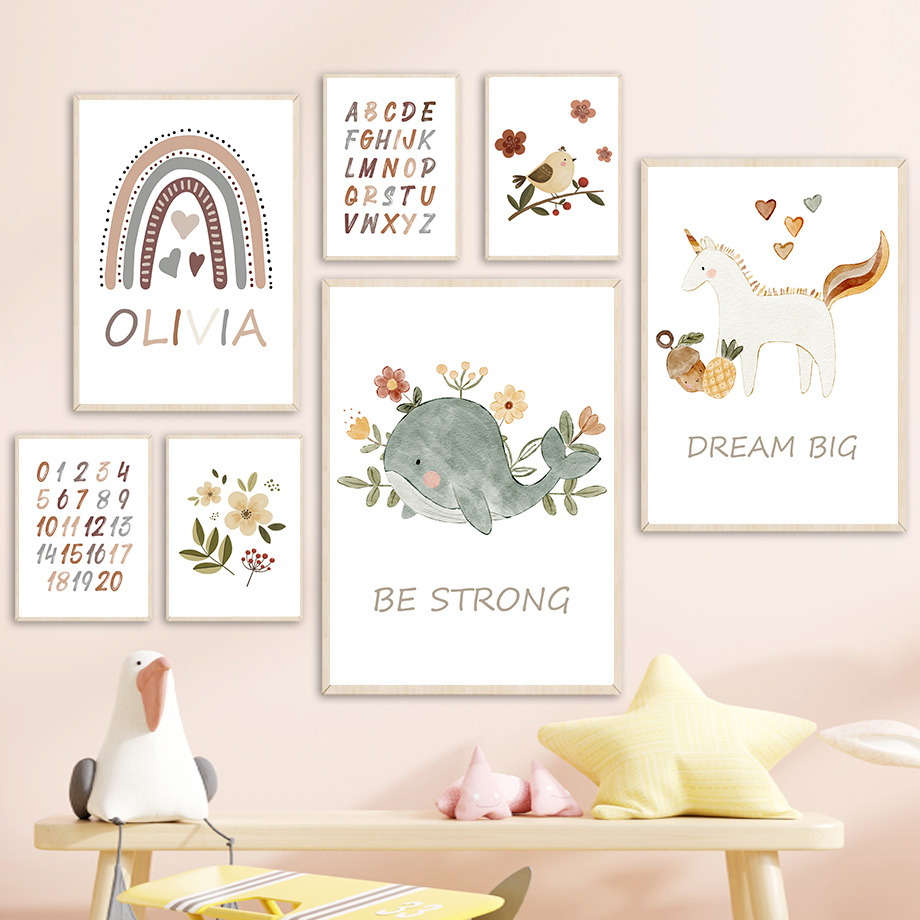 Boho Nursery Wall Art Educatio - Kids Education Quotes ulasan dan harga