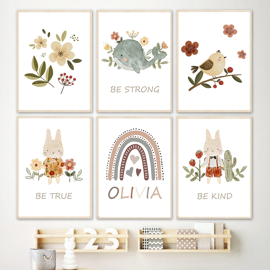 Boho Nursery Wall Art Educatio - Kids Education Quotes ulasan dan harga