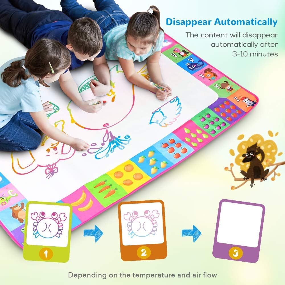 Water Doodle Mat for Kids 40x2 - Kids Education Images ulasan dan harga