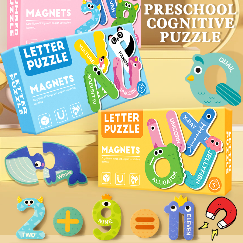 Magnetic Cognitive Matching Pu - Kids Education Number ulasan dan harga