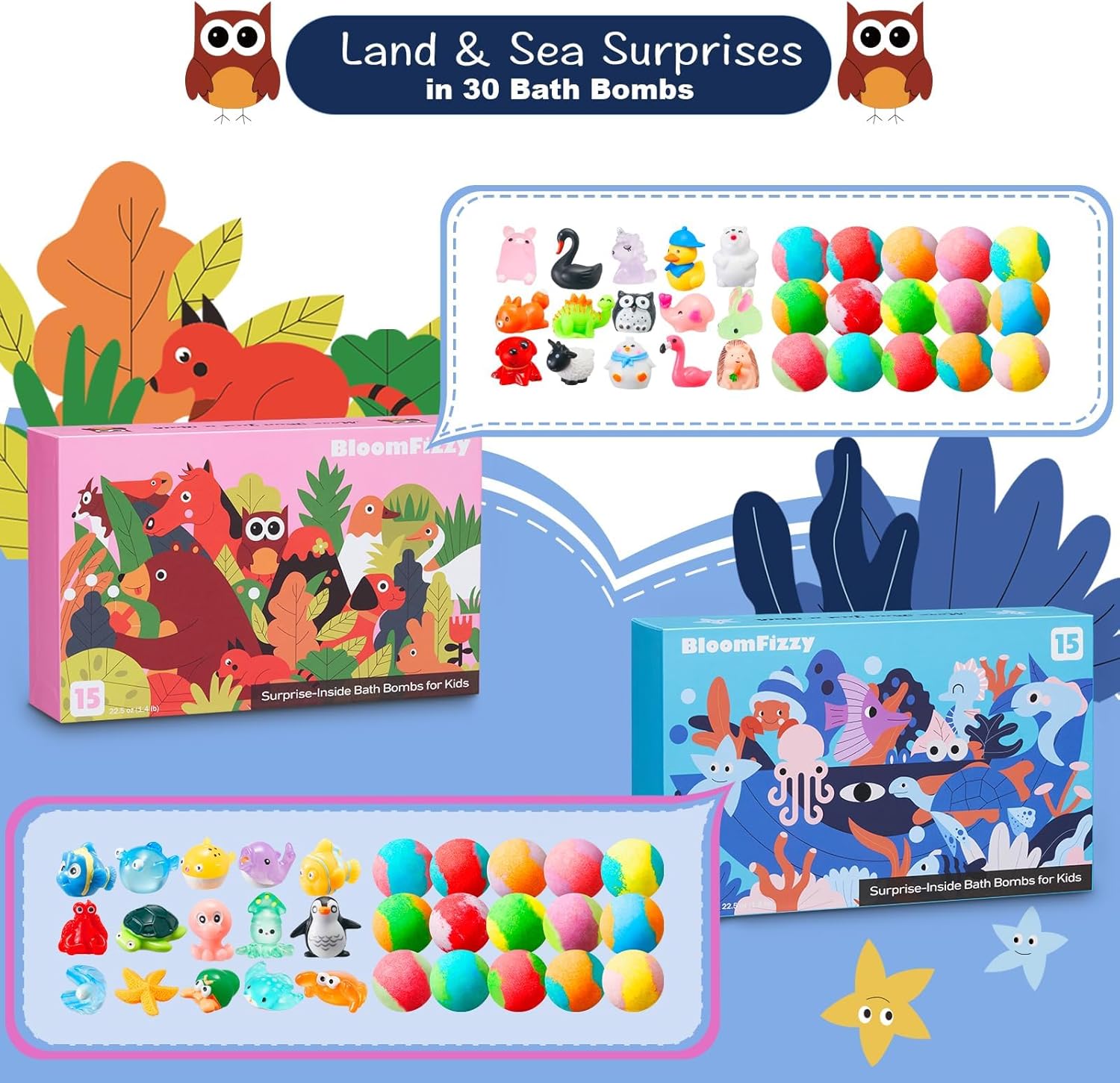 30 Kids Bath Bombs with Surpri - Kids Education Images ulasan dan harga
